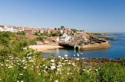 Crail harbour